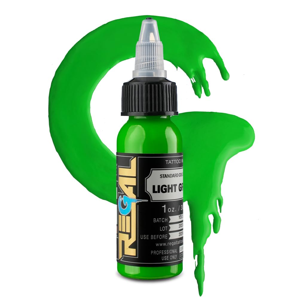 Regal Tattoo Ink (1oz Light Green)