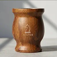 Cuia Térmica Amadeirada 240 ml Mate Chimarrão Tererê De Aço Inox 18/08 Parede Dupla Isolamento a Vácuo Livre de BPA X-Matte