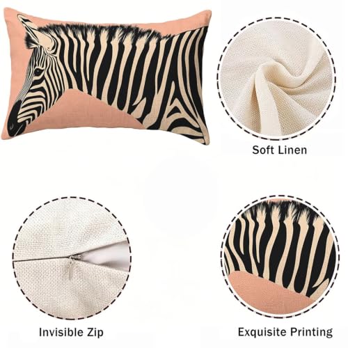 Housse de coussin extérieur 40x80 imperméable pour salon de jardin