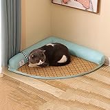 🐶Fácil de limpiar: Es una esterilla lavable. Se puede lavar a máquina o a mano. Lavar a máquina no se deformará. Puede alargar su vida útil, ahuyentar la suciedad y tener un verano saludable y confortable
