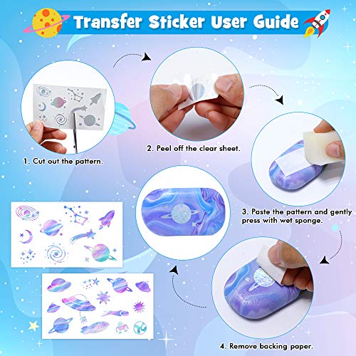 Rock Painting Kit, Shuttle Art 6 Colors Acrylic Pouring Paint Rock Painting Kit With White Rocks, Paint Brush, Transfer Stickers, Tablecloths And Pouring Tools For Kids, Easter Gift For Boys And Girls #TOP3