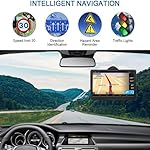 Car GPS Navigation, 2025 Map 7 inch Touch Screen Car GPS, Voice Turn Direction Guidance, Support Speed and Red Light Warning, Install The Latest Map of The United States (Free Update Lifetime Map) - Image 4