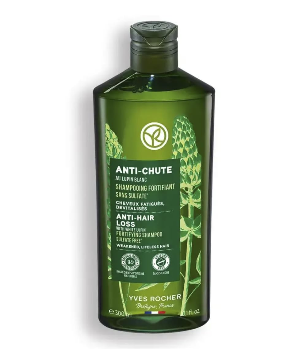 Yves Rocher Botanical Anti-Hair Loss Strengthening Shampoo - 300 ml./10.1 fl.oz.Best Gift Kit