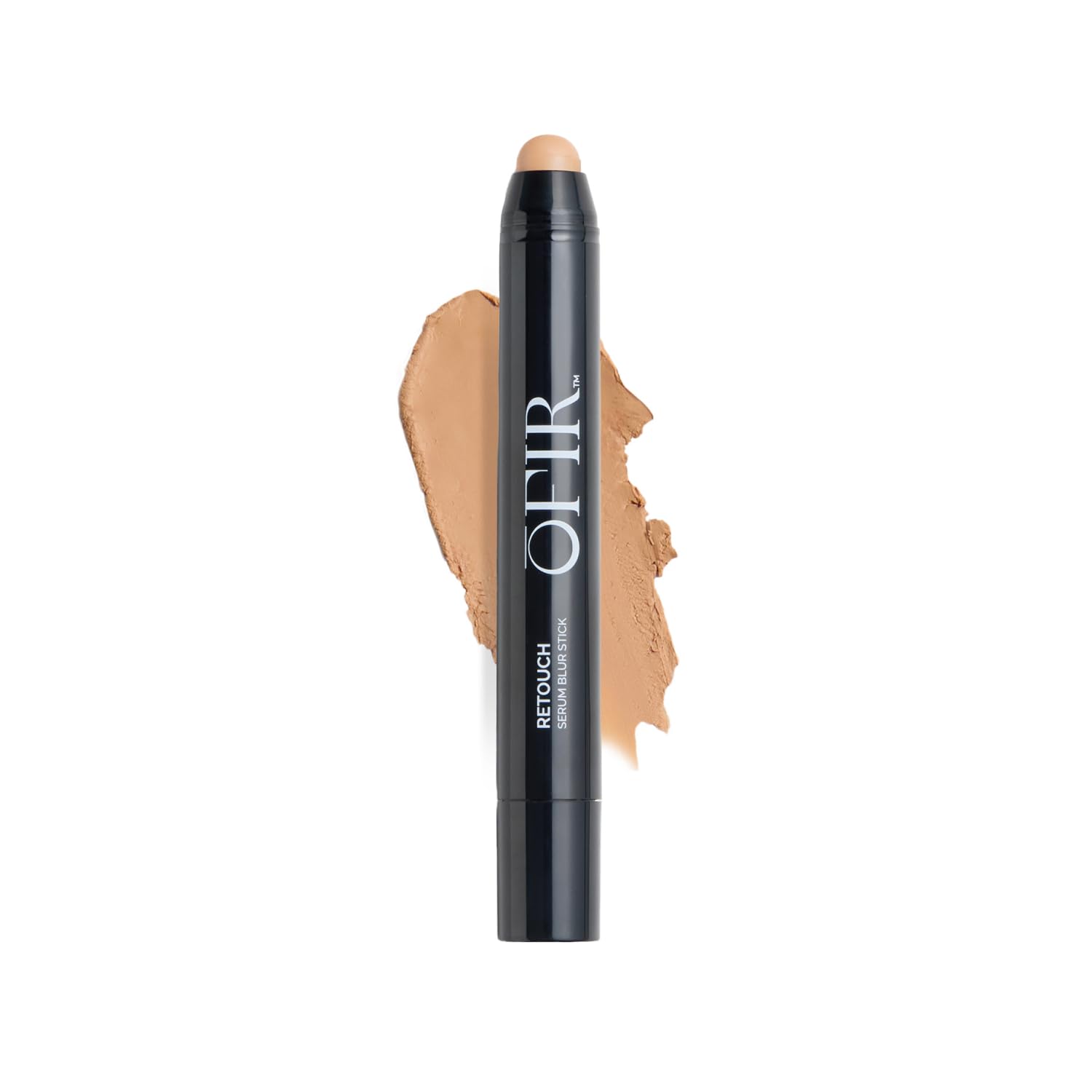 OFIR Retouch Serum Blur Stick – Skincare-Infused Sheer Complexion Stick – Hydrating Under-Eye Primer, Highlighter & Bronzer – Blurs Imperfections & Brightens - Multi-Use (Golden Olive)