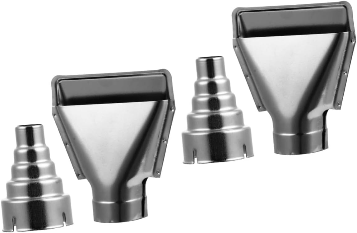 Gatuida 4pcs Air Nozzles for Hot Air Soldering Station Repair Tool Lightweight Heat Replacement Nozzle for Crafts Shrink Wrapping and Delicate