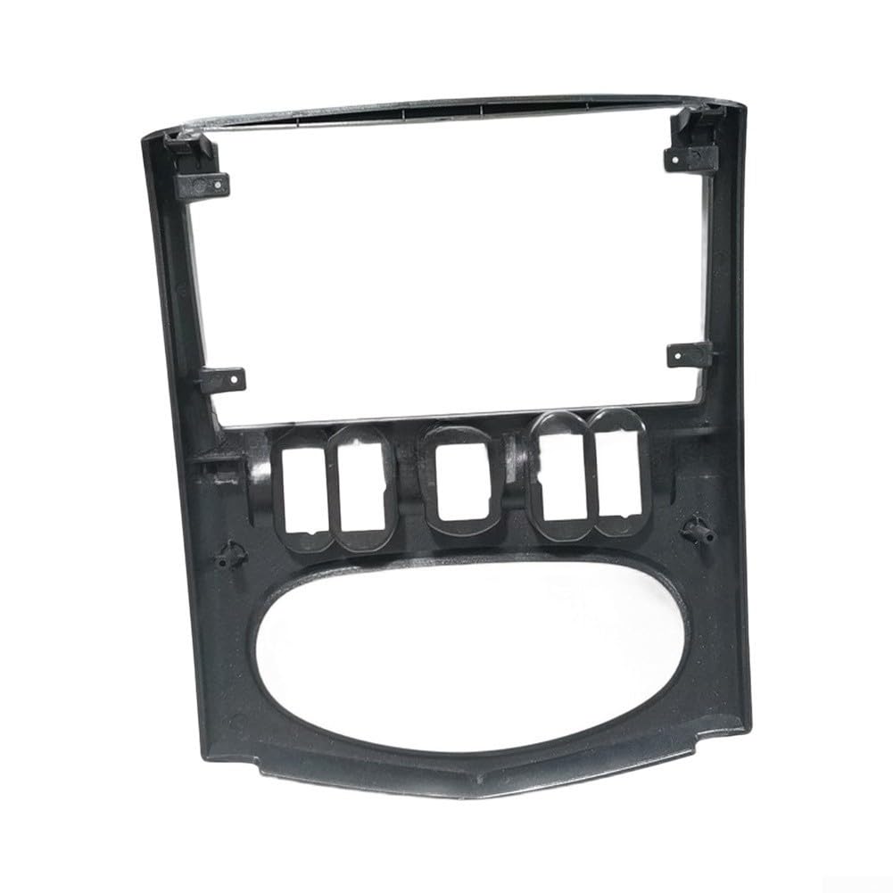 Cornice Autoradio 9 Pollici Per Logan 2009-2019 Nero(Silver) | Compatibile per logan 2009-2019, finitura nera opaca, plastica ABS , misura precisa 9 pollici