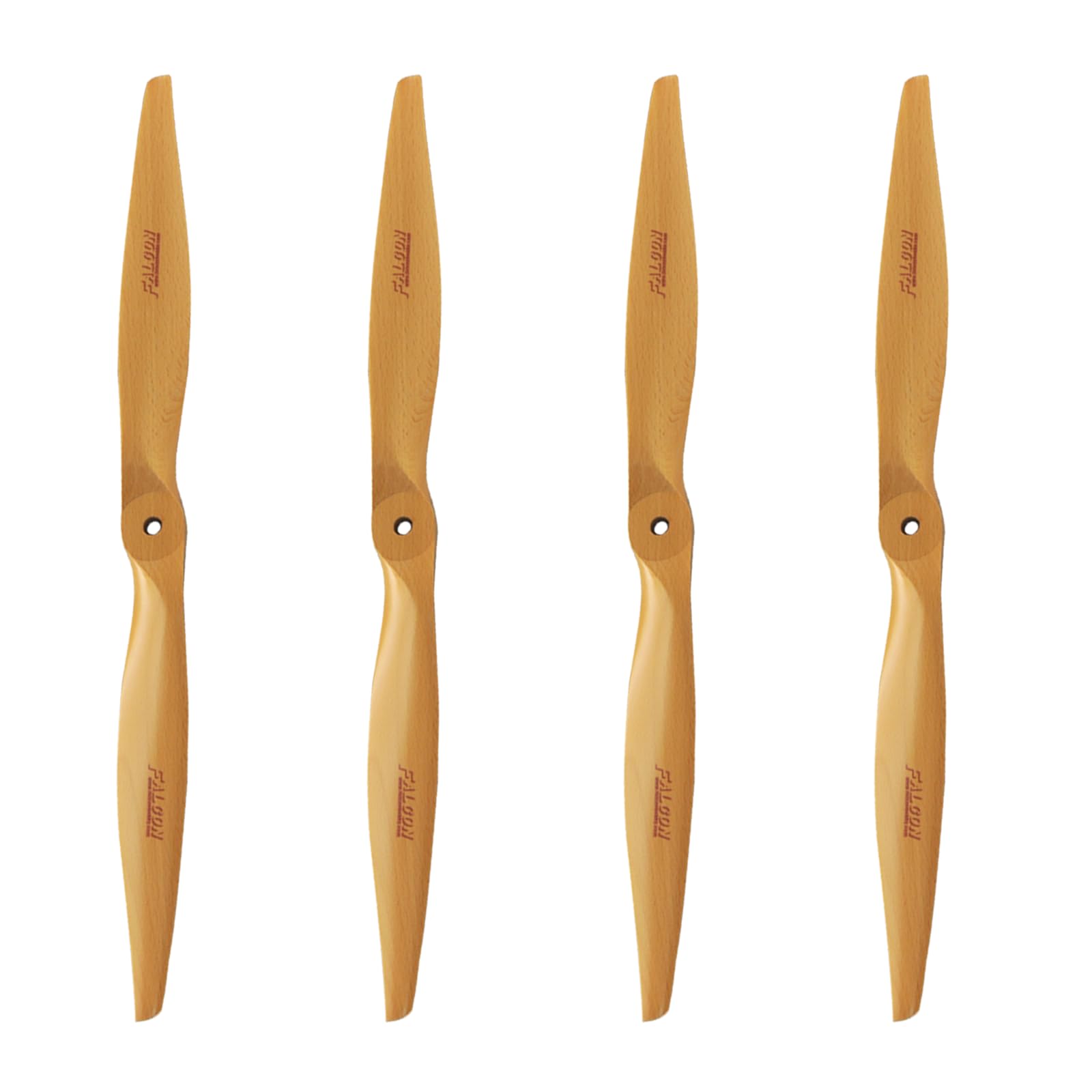 Falcon 12" 2-Blade Wood Props for Electric 12X5 (4PCS)
