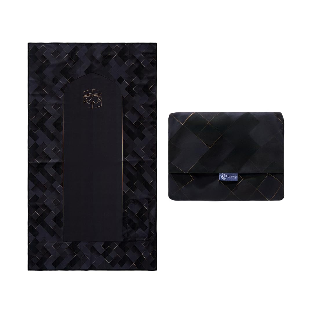 My Salah Mat Makkah Pocket Portable Sejadah by Urban Rugs UK