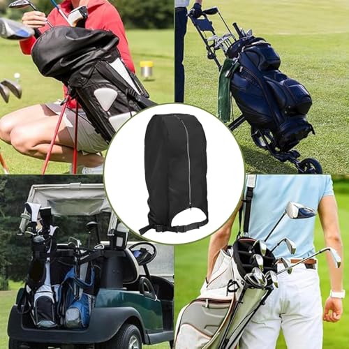 Fundas de lluvia para bolsa de golf y protector de palos impermeable para viaje 4