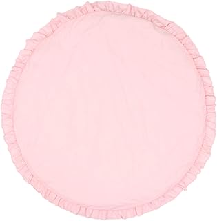 ibasenice Tapete De Escalada Redondo Tapetes De Área Redonda Tapete De Exercício Tapete De Área Para Quarto De Crianças Berçário Tapetes De Rastejamento Almofada De Rastejamento Infantil