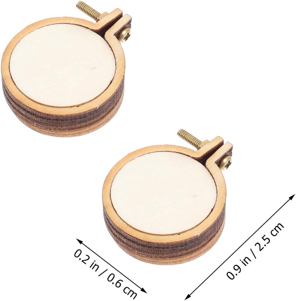 EXCEART Mini Embroidery Pendants 60 Sets DIY Jewelry Making Findings with Hanging Hole Pendant Charms for Necklace Sweater Chain Craft Accessories