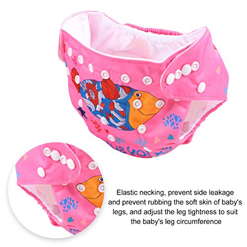 Toyvian Fraldas de Bolso de Pano Do Bebê Ajustável Lavável Ajustável Reutilizável Fralda Do Bebê par