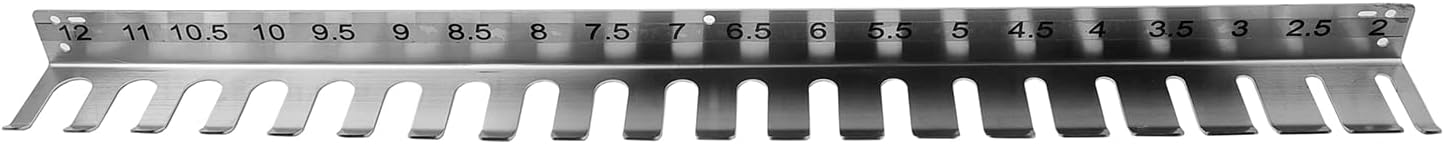 304 Stainless Steel Rack Wall Hanging Frame For Endotracheal Tubes Veterinaria Equipment(2.0-12,57CM)