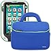 Evecase LeapFrog Epic/LeapPad Platinum/LeapPad Ultra XDI 7 inch Kids Tablet Ultra Portable Travel Carrying Neoprene Sleeve Case Bag with Handle & Accessory Pocket - Blue