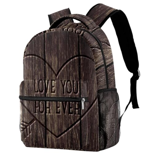 Sac de voyage décontracté Love You Forever pour weekend et sorties