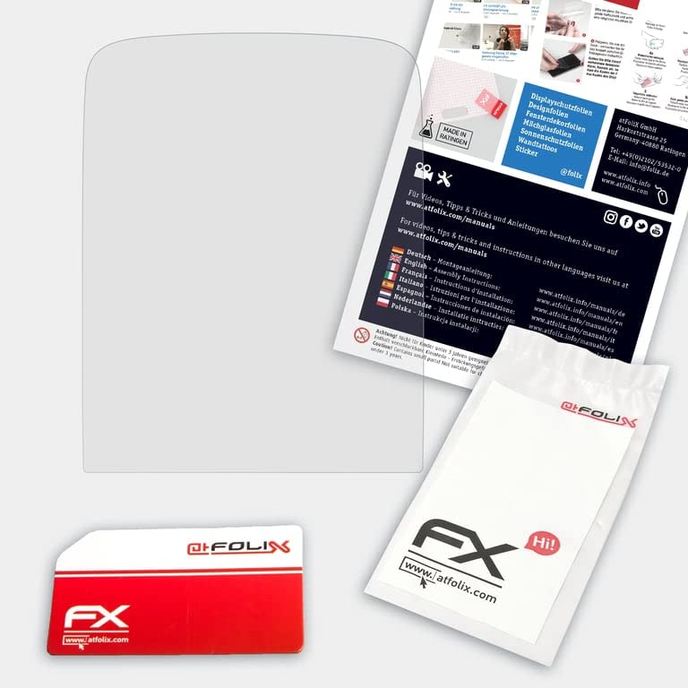 atFoliX Plastic Glass Protective Film compatible with FreeStyle Libre 3, 9H Hybrid-Glass FX Screen Protector - Image 2