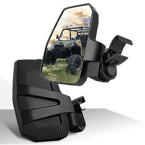 Ranger Side Mirrors You No Longer Need to Adjust by HandInnovative Automatic Reset Function New SHEJISI UTV Mirrors Compatible with Polaris Ranger General Can Am Defender HD8 10 2021-2025 Commander