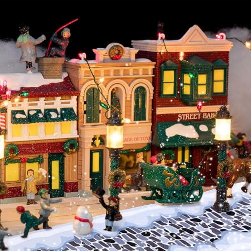 image for Generic Christmas Village Accessories Christmas Village Roads and Stre