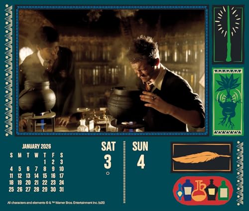 2026 Harry Potter Day-at-a-Time Box Calendar - image 5