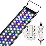 Gamalta Aquarium Light, 18W 24/7 Natural Mode Aquarium Light, Sunrise/Daylight/Moonlight Mode and Cu