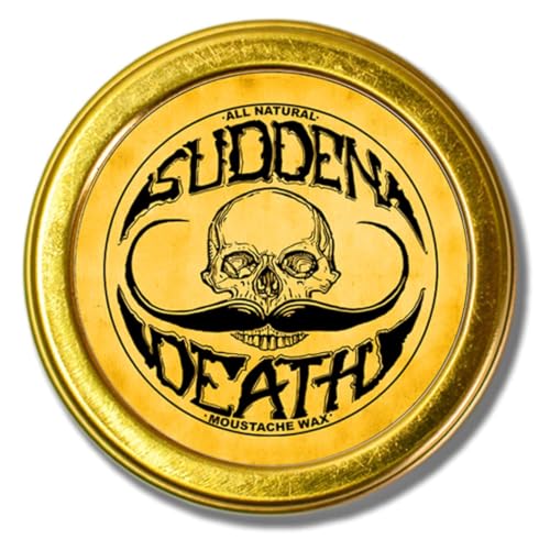 Sudden Death Mustache Wax für Herren 30 ml – Starker
