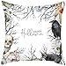 yinyinpu taie d'oreiller Housse Coussin 45x45 Halloween Coussin Couvre Cauchemar Avant noël Couverture Taie d'oreiller protecteurs Décoratif taies d'oreiller 45x45,24