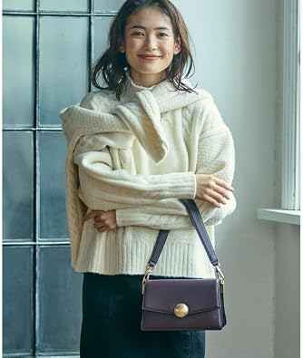 Lacoste NF5105IT Tennis Bliss Leather Medium Shoulder Bag