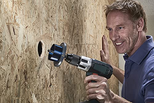 wolfcraft Mehrkranzlochsäge Professional, Ø 25-62 mm I 2160000 I Säge mit 7 Schnellwechsel-Einsätzen, Ø 25-62 mm, Schnitttiefe 33 mm