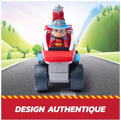Figurine et véhicule Paw Patrol Fire Rescue Ryder Paw Patrol Pat’patrouille - vue 9