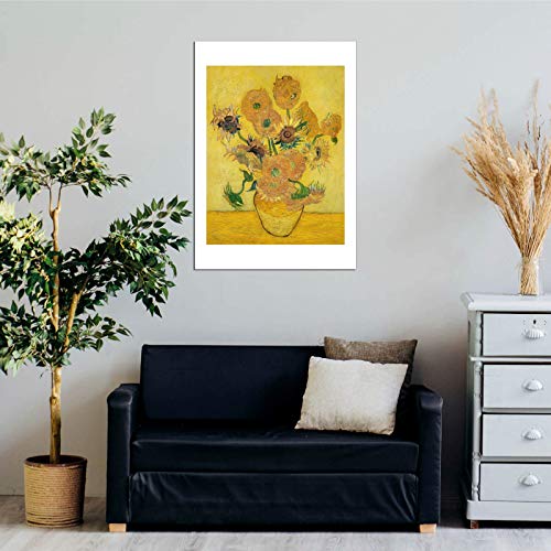 Affiche encadrée Vincent Van Gogh décoration murale salon extra large - 2
