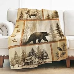 Vintage Bear Throw Blanket
