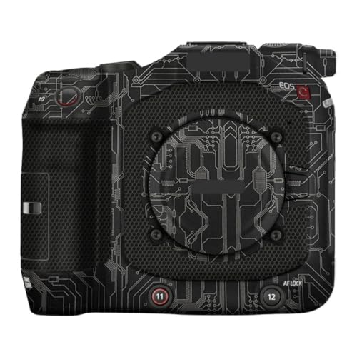 Película para Canon EOS C80 protectora premium de diseño Circuit Titanium