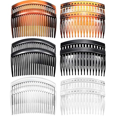 12-Piece French Side Combs Set for Hair Cover
