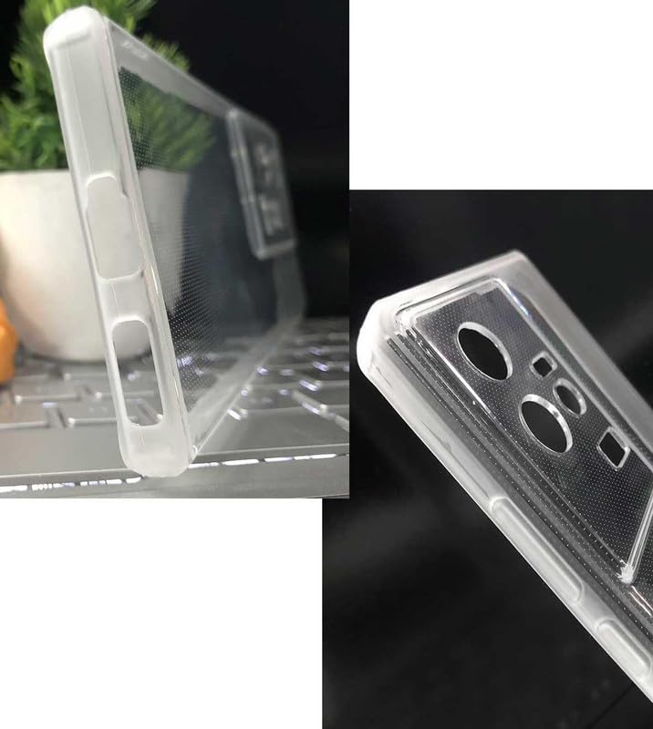 Image of Case Creation Brand - Mobile Cover for Motorola Moto G54 (Soft & Flexible Back Case), Transparent