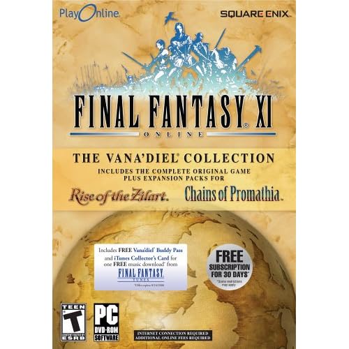 Amazon Com Final Fantasy Xi The Vana Diel Collection Pc
