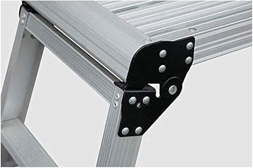 Miniatura 5 de ZSEDP - Taburete plegable de dos escalones soporte de aluminio adecuado para fotografía multifunción para el hogar taburete alto plegable