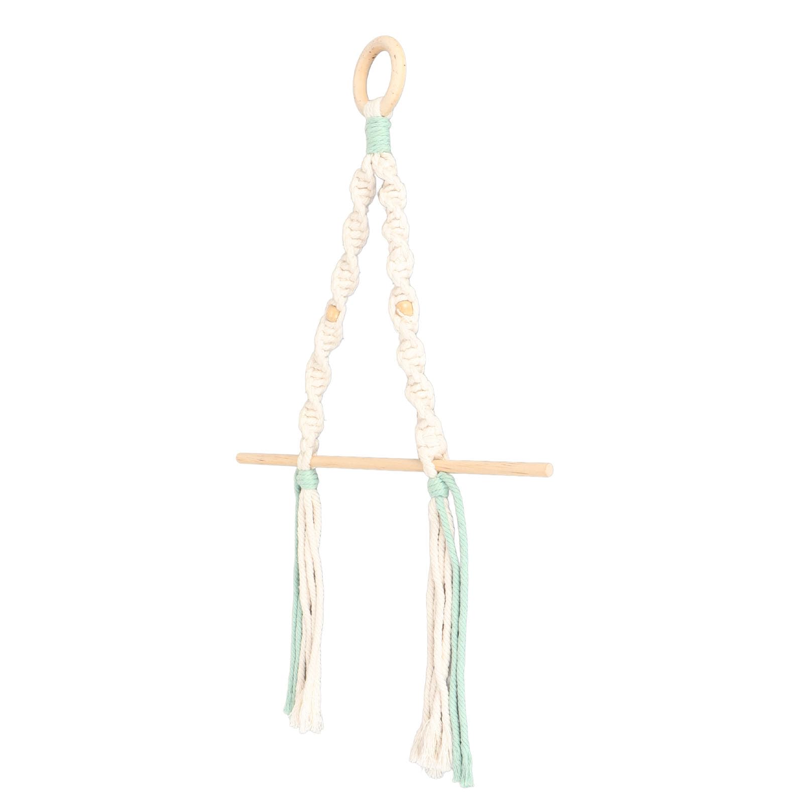 Macrame Paper Towel Holder, Macrame Towel Holder, Hanging Hook, Retro Cotton Rope, Toilet Space Saving