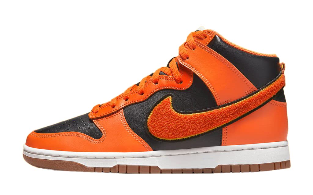 Amazon.com: Nike Men's Dunk Hi Retro University Chenille Black