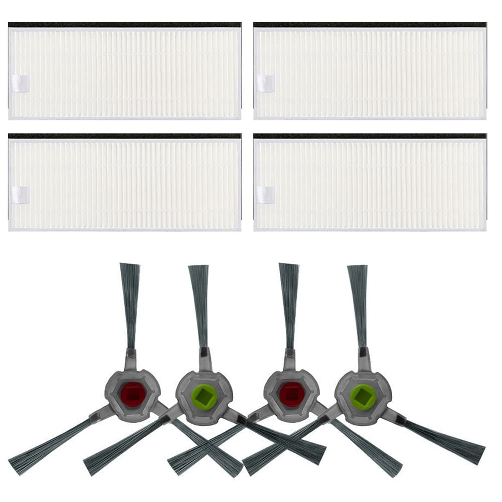 CTRLZS Replacement Side Brush HEPA Filter for U2 DGN22 Robot Vacuum Cleaner Accessories Parts