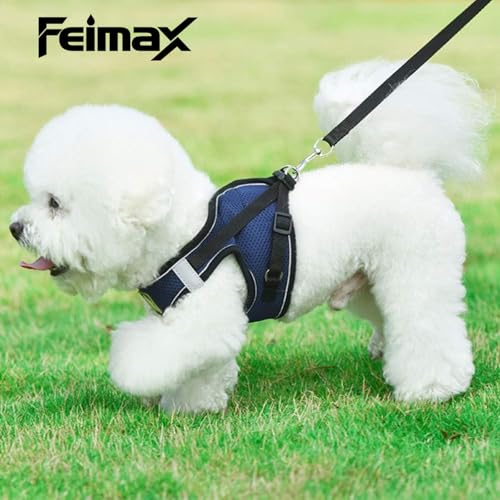 Image of FEimaX Dog Harness and Leash Set Puppy and Kitten Vest Reflective for Safe