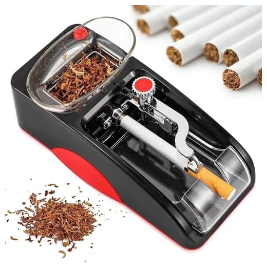 SQUADO - Machine automatique pour cigarettes, adaptée à la préparation des cigarettes avec du tabac et des cartes, facile et pratique à utiliser