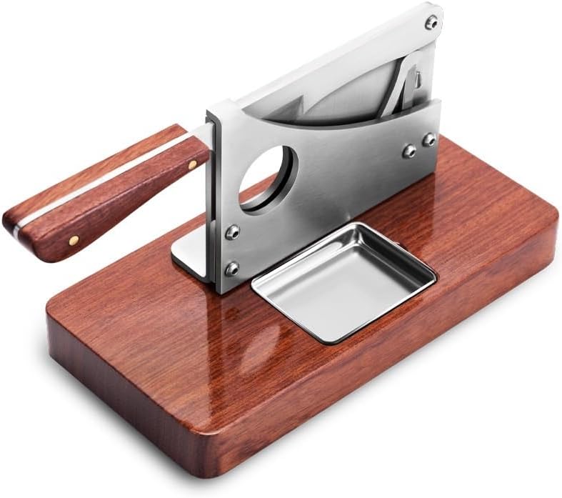 JDIME Able Top Cigar Cutter New Stainless Steel Press Cut Luxury Tool Accessory
