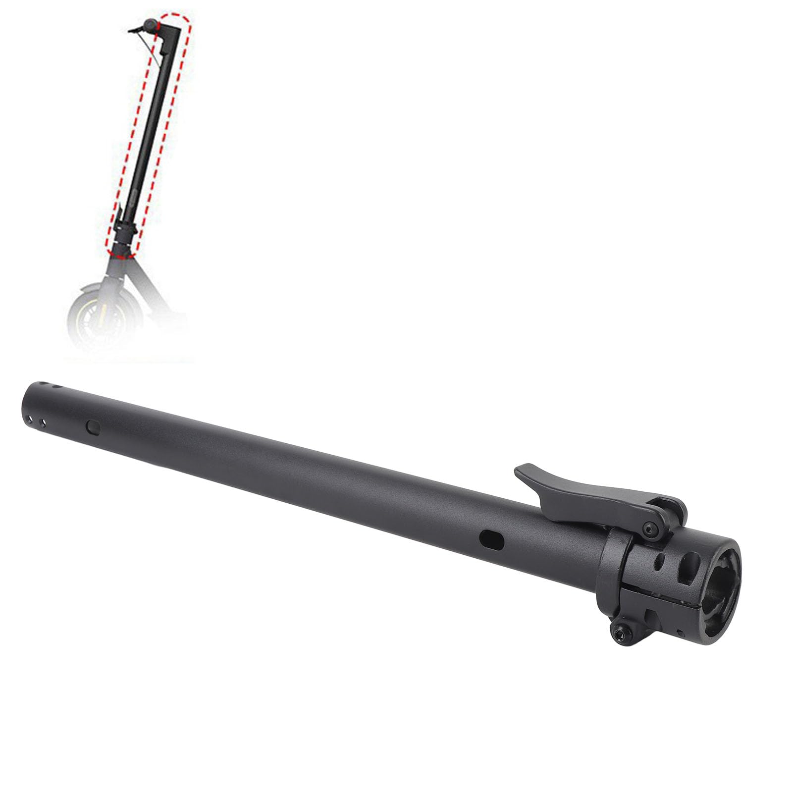 Barre de rechange pliable en alliage pour trottinette électrique G30, résistante aux chocs, à l'érosion, facile à nettoyer