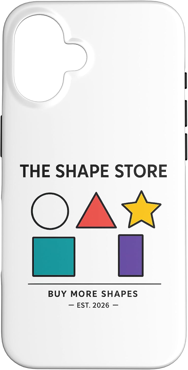 The Shape Store Funny Viral Meme from 2026 AI Humor Case for iPhone 16