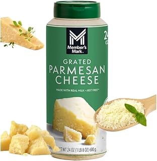 Members Mark Grated Parmesan Cheese, 24 Ounce (1 Pack)