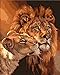 Produktbild PAINTWERT Digitale Malerei HQ Rahmenlose Der Löwe Tier DIY Malen Nach Zahlen Kits Färbung Ölgemälde Auf Leinwand Zeichnung Home Kunstwerk Wandkunst Bild 60x90cm