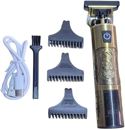 Portable Rechargeable Electric Hair Trimmer With LCD Display
