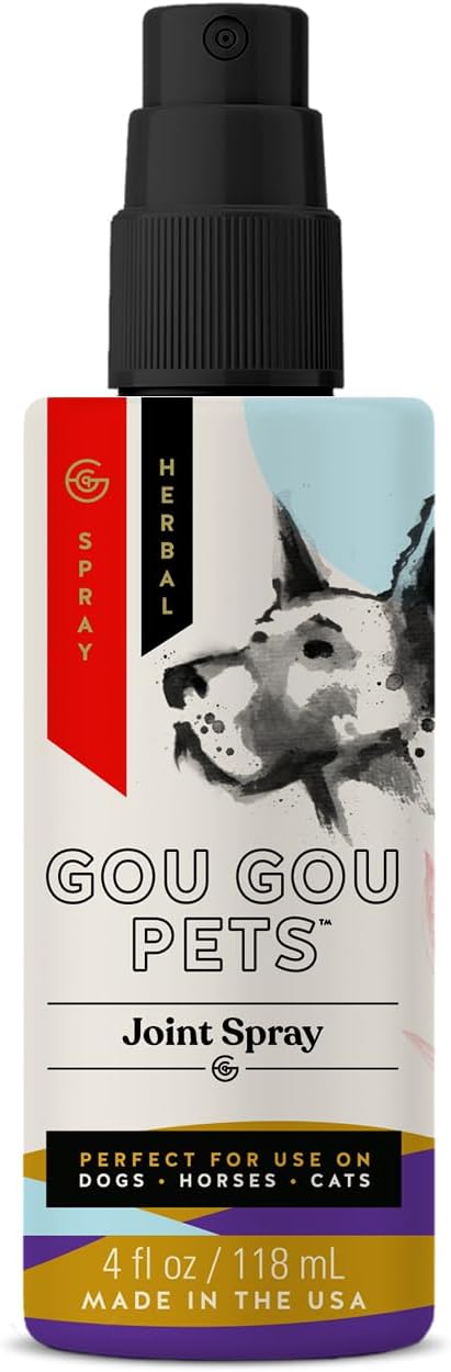 Joint Spray for Dogs, Cats, and Horses – Natural Herbal Pain Relief for Sprains, Strains, and Swelling – 4 oz​