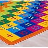 Amazon.com: Kids/Baby Room/Daycare/Classroom/Playroom Area Rug. Math ...