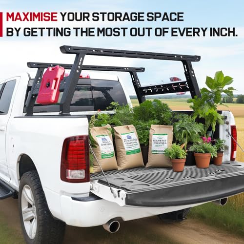 Image of Adjustable Overland Truck Bed Rack for Most Trucks